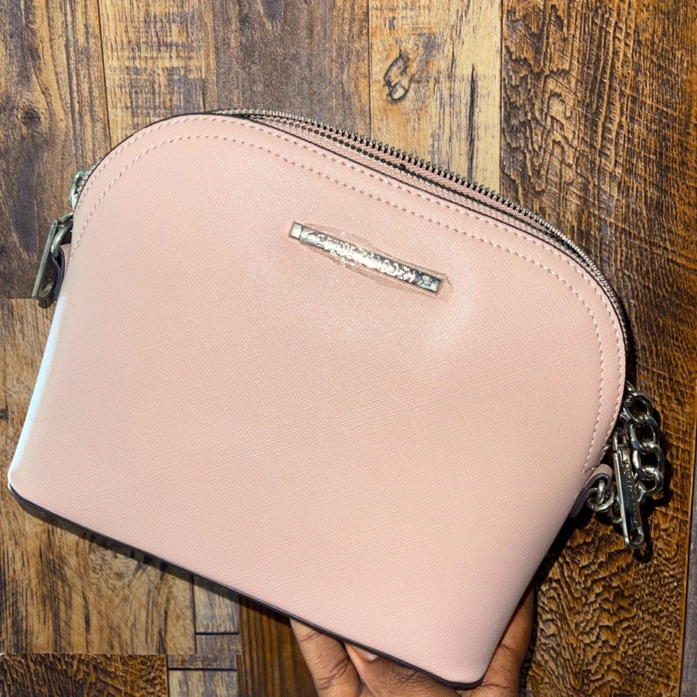blush pink bag